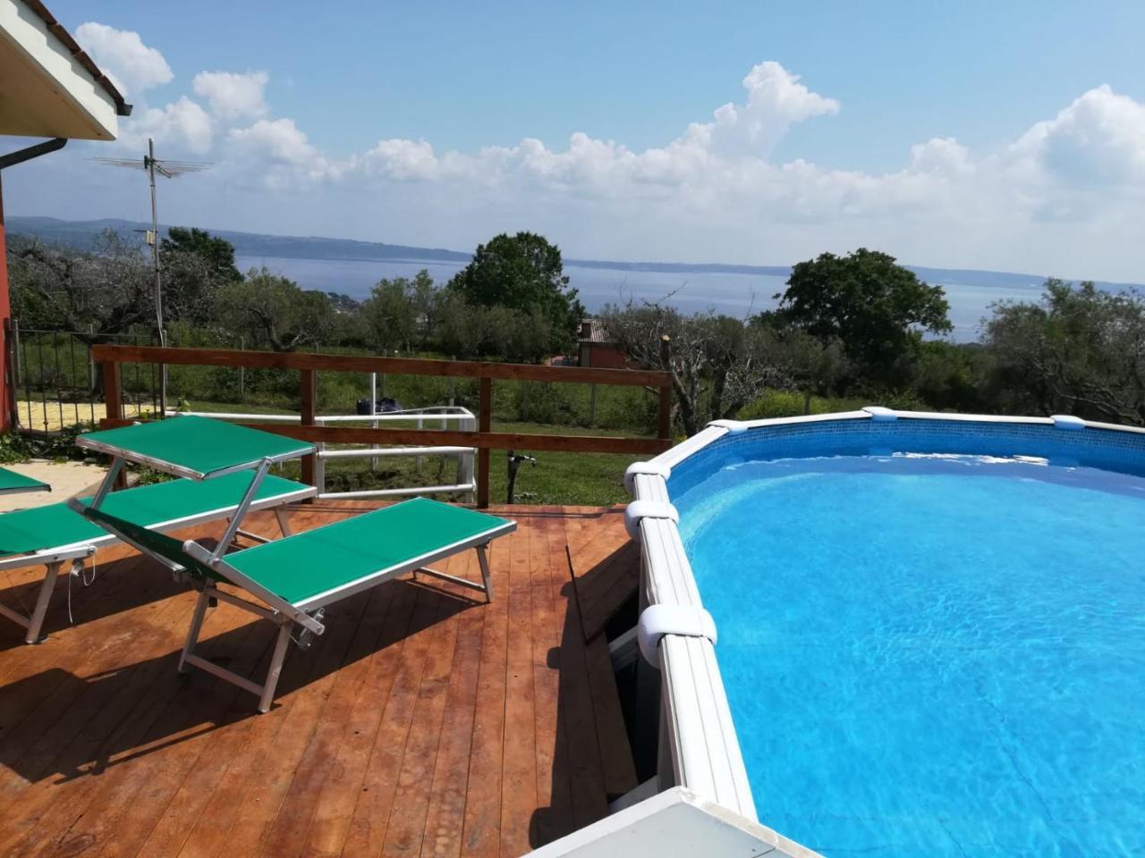 Il Poggio Degli Ulivi Appartement Trevignano Romano Buitenkant foto
